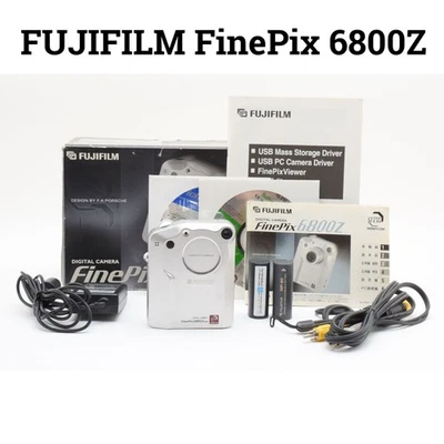 Fujifilm FinePix 6800Z Compact Camera 3 3MP Super CCD 6030k 5x Zoom Japan - Image 1 of 4