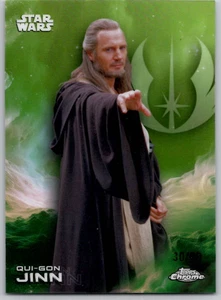 2025 Topps Chrome Star Wars Qui-Gon Jinn /99 #152 - Bild 1 von 2