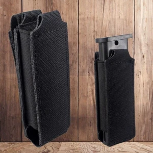 Pistola táctica bolsa de cargador individual Molle bolsa superior abierta bolsa con soporte para linterna - Imagen 1 de 11