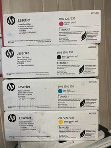 4er Set - HP 210/220/230 W2150X W2151X W2152X W2153X (BCMY) Toner VERSIEGELTE BOX - Bild 1 von 1