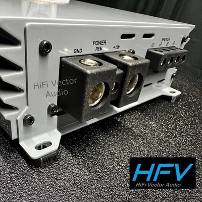 HIFI VECTOR AUDIO XL car audio amplifier mounting spacers- better cooling works with Hifonics Skar