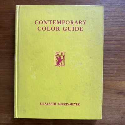 CONTEMPORARY COLOR GUIDE hc, 1947, Elizabeth Burris-Meyer, Helbern pub, GD cond - Image 1 of 4