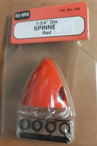 DU-BRO No. 268 Spinner 1-3/4" Diameter, Red, NOS - Picture 1 of 1