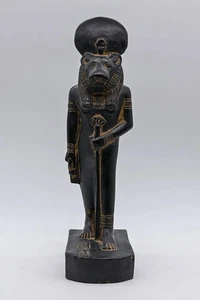 Ancient Egyptian Antiquities Authentic Statue of Goddess Sekhmet Lady of War BC - Picture 1 of 9