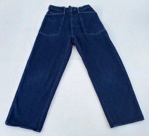 Baker Pants Engineer Jeans Buckle-Back Indigo Denim Size 36 (Unknown Brand) - Picture 1 of 17