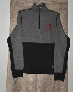 Indiana University Hoosiers Adidas 1/4 Zip Damen Laufjacke Größe Large - Bild 1 von 10