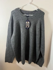 Neu Gap Herren Gr. 2XL Rundhals Pullover Sweater Grau Dark Shadow Langarm - Bild 1 von 5