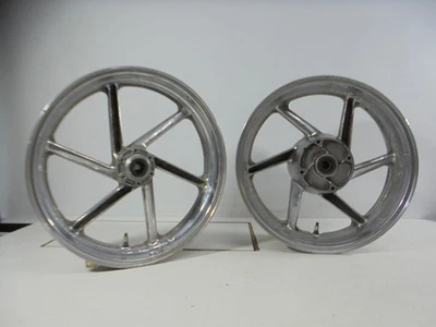 Llantas delanteras y traseras cromadas rectas Honda CBR600F3 CBR600 F3 1995-1998 OEM Foto 1 de 4