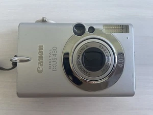 Canon IXUS 430 4.0MP Digital Camera Untested No Charger Or Battery Made In Japan - Picture 1 of 7