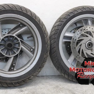 01-04 APRILIA ATLANTIC 500 OEM RUEDAS DELANTERAS Y TRASERAS Q - Imagen 1 de 8