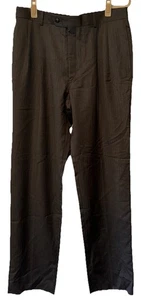 Pantalones de vestir plisados 100 % lana colección ejecutiva Jos A Banks 35 nuevos - Imagen 1 de 9