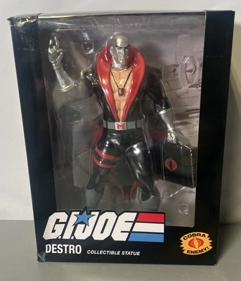 GI Joe Destro Statue Collectable Statue 2020 ~NEW - image 1 of 4