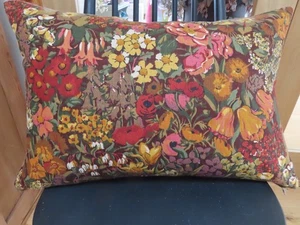 Liberty Vintage 'Cottage Garden' HUGE 24 x 16” Cushion Cover Double Sided Zip - Picture 1 of 9
