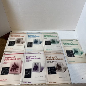 Lot Of 7 Engineer's Mini-Notebook Archer & Radio Shack 1984-1988 First Edition - Picture 1 of 22