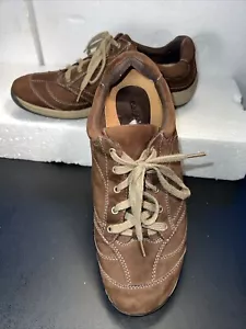 Earth Shoes Integrate Oxfords Women's 9B Leather Lace Up Bridle Brown Comfort - Picture 1 of 10