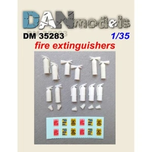 Dan Models 35283 Scale 1:35 Fire-extinguishers 12 pcs Set of parts for scale kit - Picture 1 of 12
