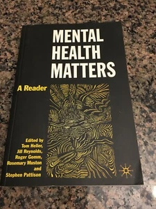 Mental Health Matters -by Tom Heller, Jill Reynolds, Roger Gomm +2 more - Picture 1 of 3