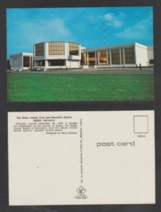 Essex Ontario Postcard Essex County Civic and Education Centre Unused Chrome - Bild 1 von 4