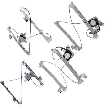 Juego completo regulador de ventana y motor para Chevrolet Silverado 2500 3500 2001-2006 Foto 1 de 4