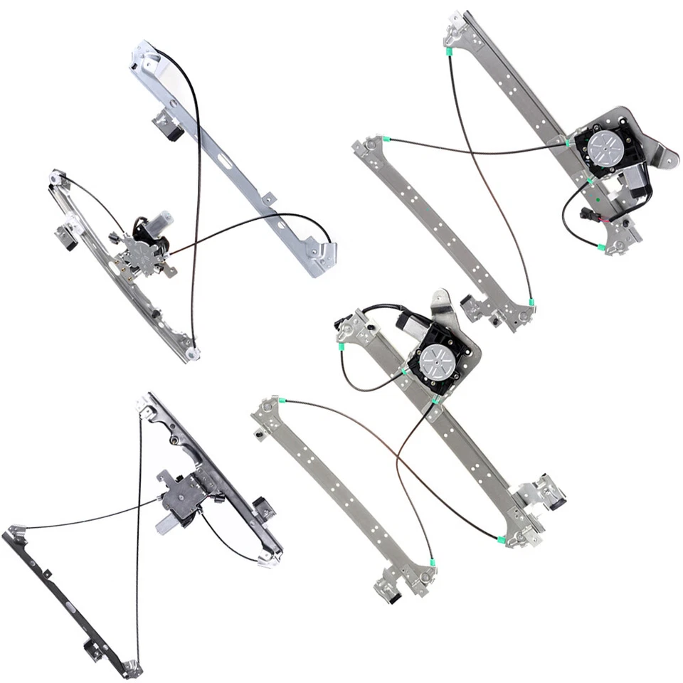 Полный комплект стеклоподъемника и двигателя для Chevrolet Silverado 2500 3500 2001-2006 годов выпуска - Изображение 1 из 4
