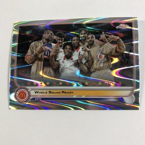 2022 Topps Chrome McDonald's All American Raywave Refractor Whole Squad Ready 49