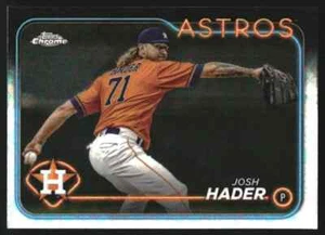 2024 Topps Chrome #162 Josh Hader ASTROS - Picture 1 of 2