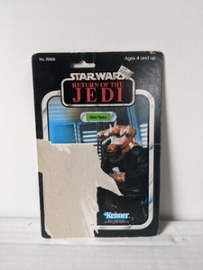 Vintage Star Wars Ree-Yees ROTJ 1983 Card Back