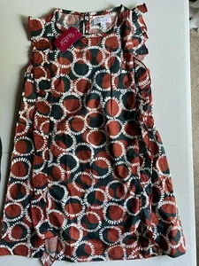 NWT Cup of Sweet Girls Brown/Black Dress Size 14 - Picture 1 of 1