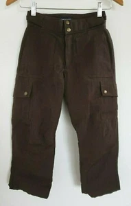 Lands End Child's Size 7 Brown Snow Winter Ski Snowboard Pants - Picture 1 of 5