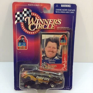 1998 John Force Elvis Ford Mustang Castrol GTX Winners Circle 1/64 Funny Car  - Picture 1 of 4