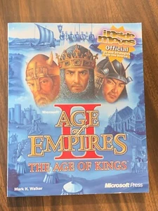 Age of Empires II Age of Kings Video Game Strategy Guide Large Softback Book - Picture 1 of 2