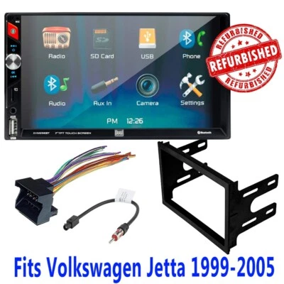 XVM296BT 6.2" Bluetooth USB,AUX Car Stereo Radio Kit for 1999 - 2005 VW Jetta - Image 1 of 4