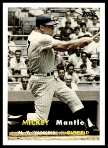 2008 Topps Updates & Highlights #MMS67 Mickey Mantle Mickey Mantle Story - Picture 1 of 2