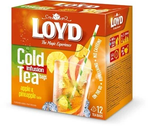 LOYD® Eistee Apfel Ananas - 6 x 12 Btl. MHD 06/26 - Bild 1 von 1