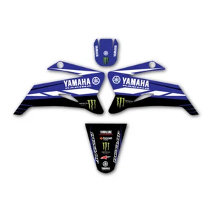 YAMAHA TTR110 Factory Motocross Graphic Decal Sticker Kit  Fits 2008-2023 21mil - Picture 1 of 10