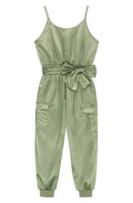 Jersey cargo para niña NORDSTROM HABITUAL (niños grandes) verde Foto 1 de 3