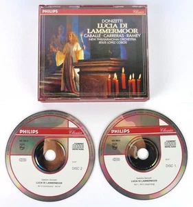 LAMMERMOOR LICHT - DONIZETTI - CABALLE-CARRERAS-RAMEY - 2CD - PHILIPS  - Bild 1 von 3