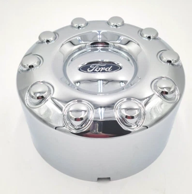 OEM 2005-2016 Ford F450 Super Duty Chrome Rear 10 Lug Center Cap - 5C34-1A096-VC - Image 1 of 4