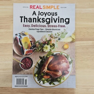 REAL SIMPLE Magazine Special Edition A Joyous Thanksgiving Prep Tips Shortcuts - Image 1 of 3