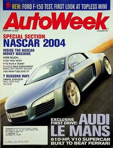 AutoWeek Magazine February 16, 2004 Special Section Nascar 2004 - Picture 1 of 2