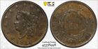 1818-1C Early Copper “Coronet Head” Large Cent. Pcgs Graded Xf45Bn. Die Crack!