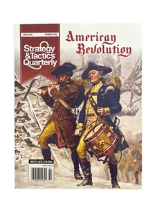STRATEGY & TACTICS Military History Magazine #09 &Map Poster American Revolution - Picture 1 of 4