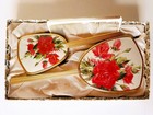 50s Mid Century Handspiegel Haarbürste  Kamm, Frisierset Vintage Rondis ENGLAND