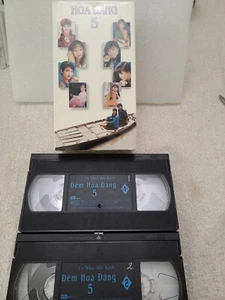 Dem Hoa Dang 5 Vietnamese Video VHS TAPES 1996 Rare  - Imagen 1 de 10