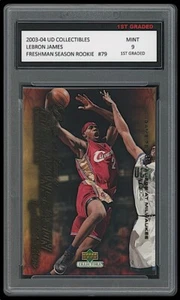LEBRON JAMES 2003-04 UPPER DECK #79 1ST GRADED 9 ROOKIE CARD LAKERS/CAVALIERS - Bild 1 von 1