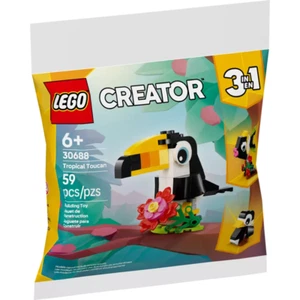 NEW Tropical Toucan LEGO Creator 3 in 1 Polybag 3068859 LIMITED - Picture 1 of 6