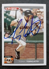 2004 Topps (Total) SIGNED: Tony Torcato, GIANTS #476