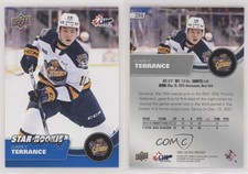 2021-22 Upper Deck CHL Star Rookie Blue Carey Terrance #399