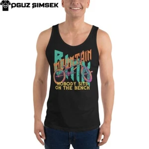 Mountain BMX Unisex Tank Top | Psychedelic Bike Art Graphic With Bold Zitate - Bild 1 von 21