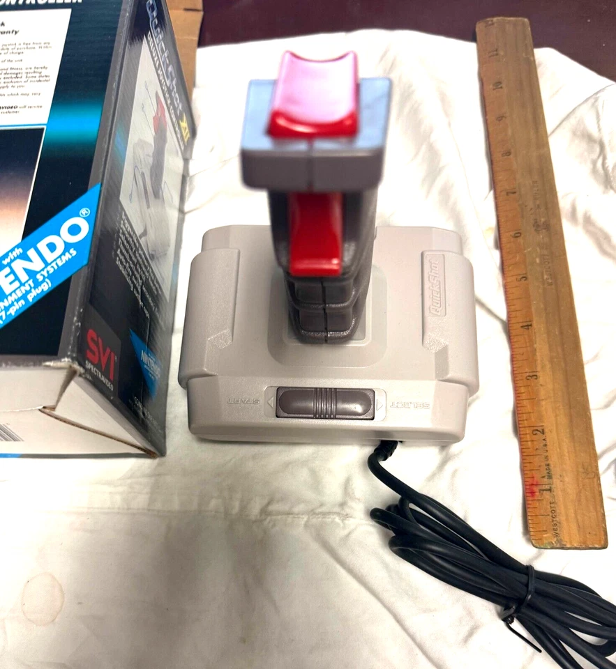 Quick Shot XII Deluxe Joystick Controller with Box for Nintendo NES - NEW - Image 1 of 4